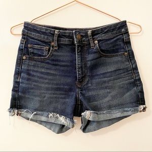 American Eagle Outfitters Super Hi-Rise Shortie size 4